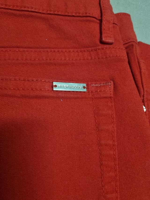 Calças River Woods Vermelhas
