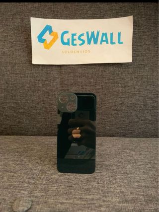 COVER POSTERIORE IN VETRO NERO PER IPHONE 13 MINI
