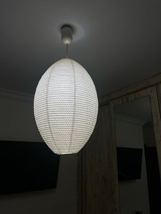 Lámpara Ikea - Papel blanco