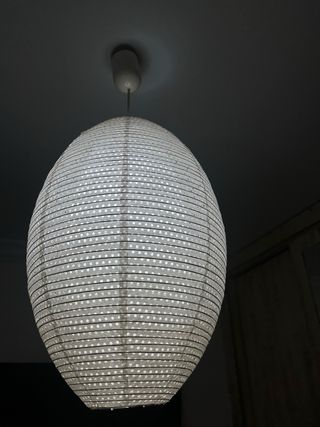 Lámpara Ikea - Papel blanco