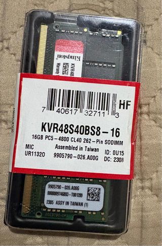 Kingston KVR48S40BS8-16 16GB