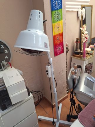 Lámpara infrarrojos fisioterapia