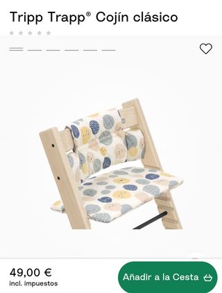 Cojín Stokke Tripp Trapp - estrellas