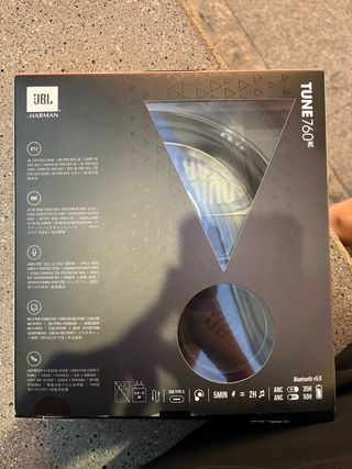 Cascos JBL Tune 760NC negros