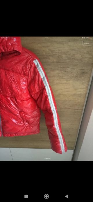 Giubbotto Benetton rosso Benetton 10/11 anni