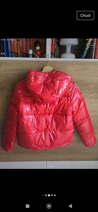 Giubbotto Benetton rosso Benetton 10/11 anni