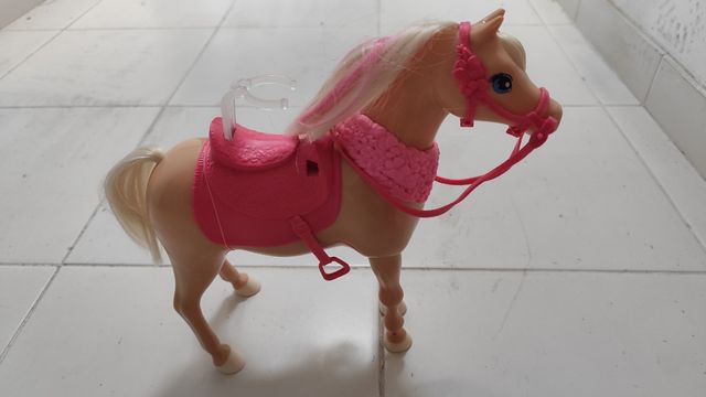 Pony Barbie con accesorios