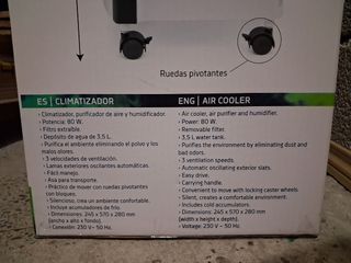 Climatizador Humidificador Orbegozo