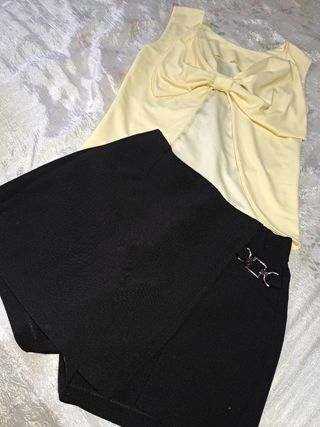 CONJUNTO FALDA+BLUSA