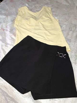 CONJUNTO FALDA+BLUSA