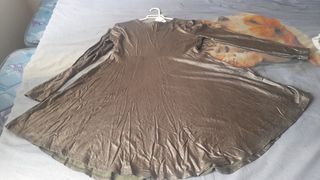 Vestido dorado corto - NUEVO