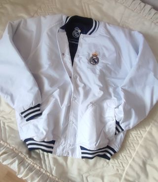 Cazadora Real Madrid blanca