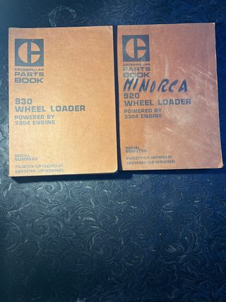 Libri Ricambi Caterpillar 920-930