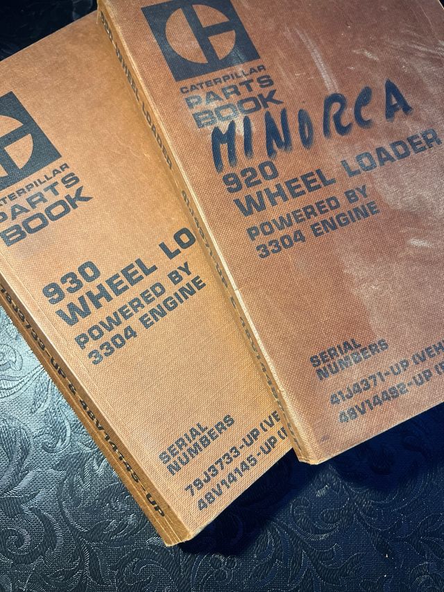 Libri Ricambi Caterpillar 920-930