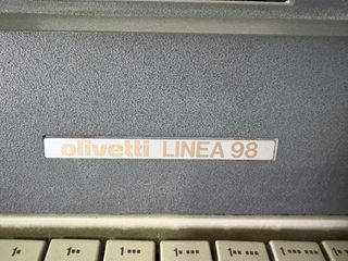 Olivetti Linea 98 - Máquina escribir
