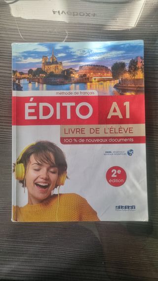 EDITO A1 LIVRE DE L'ÉLÈVE