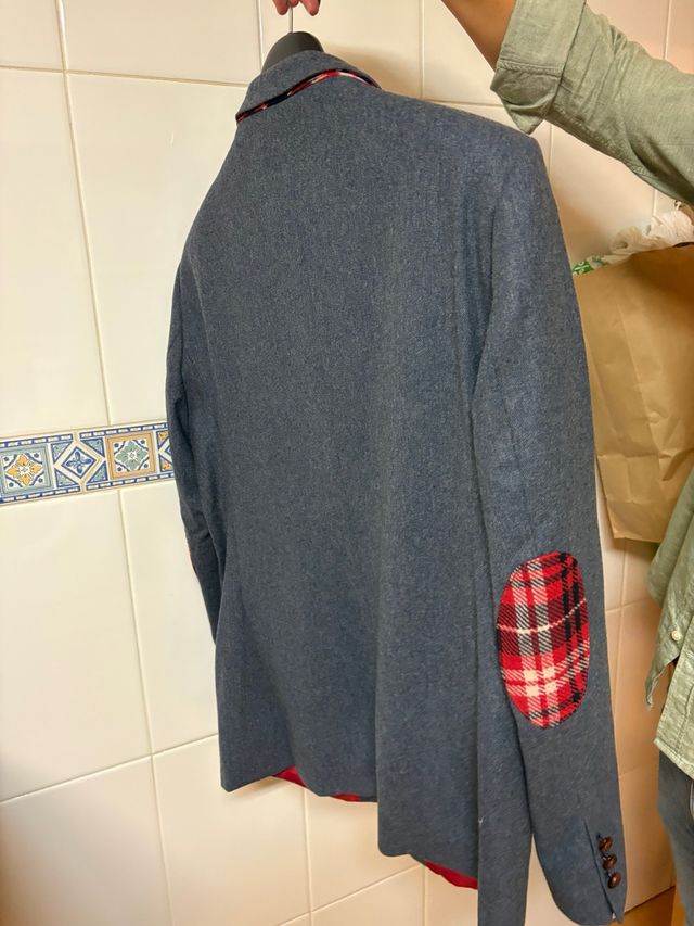 Chaqueta EL GANSO azul-roja 5XL