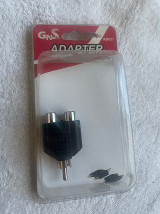 Adaptador GNS AD031 RCA Macho a Hembra