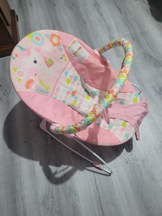 Hamaca Bebé Rosa - Vibradora