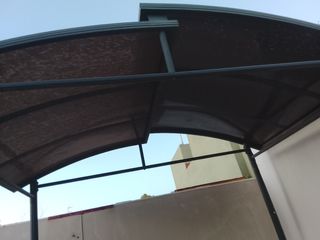 Pérgola jardín - Aluminio gris