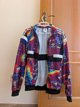 Chaqueta Adidas Vintage estilo retro. Talla XS (S)