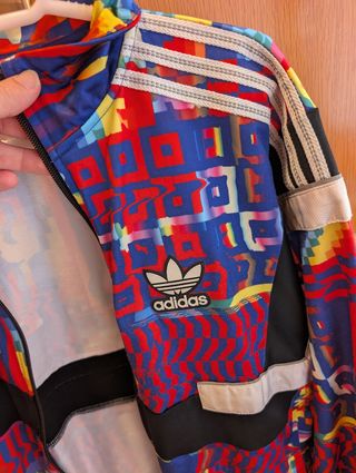 Chaqueta Adidas Vintage estilo retro. Talla XS (S)
