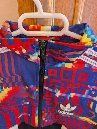 Chaqueta Adidas Vintage estilo retro. Talla XS (S)