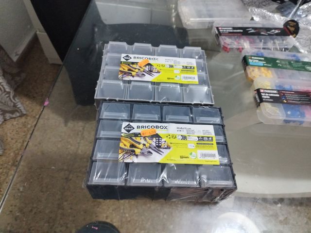 2x Organizadores BricoBox 22x15cm