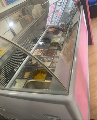 Helados: Expositor heladeria