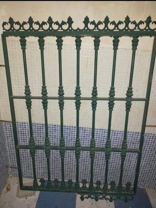 Reja ventana hierro forja