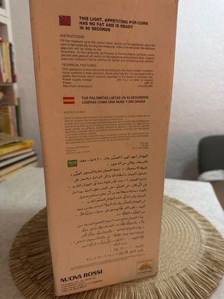 Palomitero Nuova Rossi Vintage