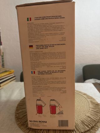 Palomitero Nuova Rossi Vintage