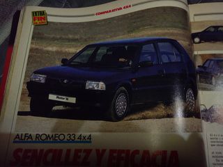 Revista motor 16. Seat ibiza descapotable, alfa 33