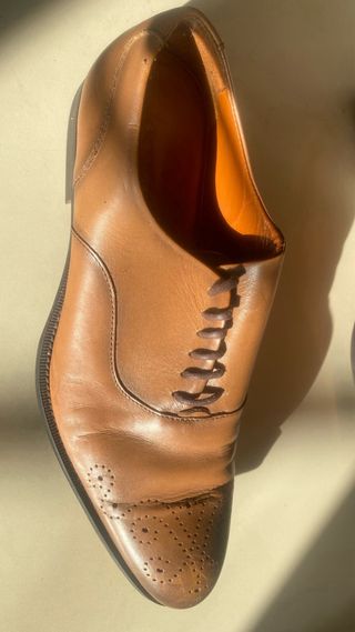 Zapato Zara marrón, talla 42