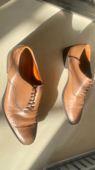 Zapato Zara marrón, talla 42