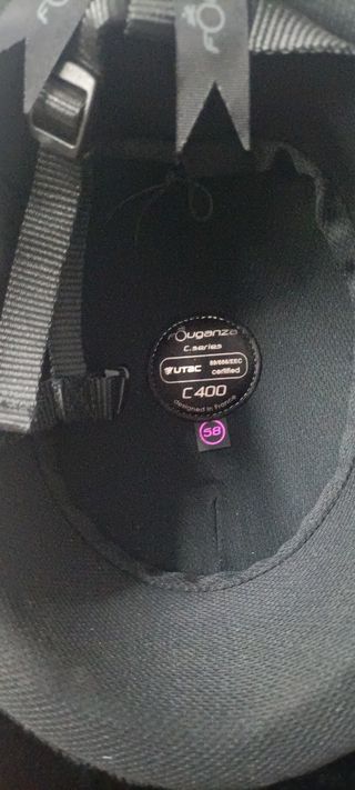 Casco equitación niña Fouganza C400