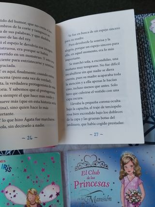 Lote 6 libros infantiles niña como nuevos