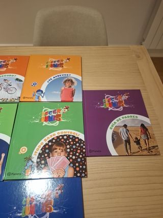 Crecer Con Los Lunnis.Colección de 12 libros y Dvd