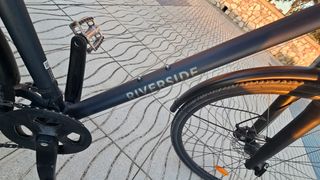 Bicicleta Riverside 500 Azul Medianoche. Talla L