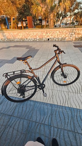 Bicicleta Riverside 500 Azul Medianoche. Talla L