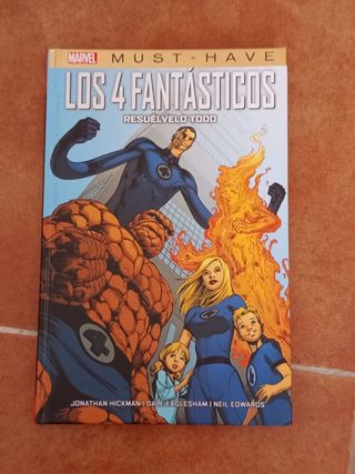 Marvel must have los 4 fantásticos. resuélvelo ...