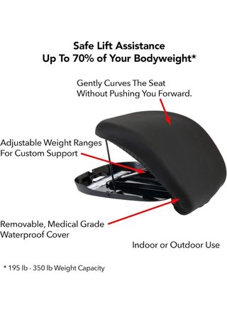 Asiento elevador Carex: ayuda para levantarse