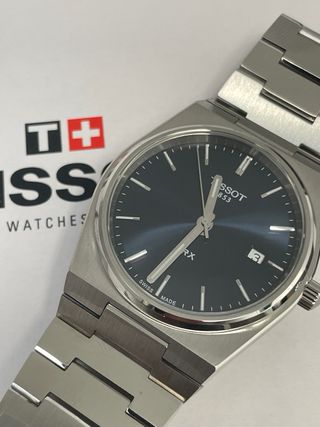 Reloj TISSOT PRX 40mm Azul T137.410.11.041.00