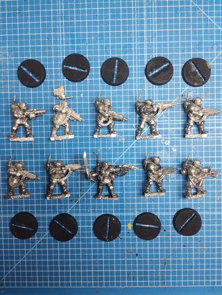 10 Cadian Kasrkin veteran squad Warhammer 40k