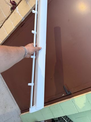 Tendedero plegable blanco