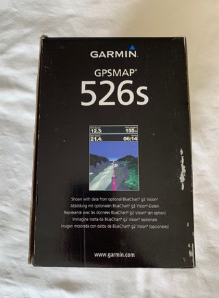 Garmin GPSMAP 526s: GPS plotter & sonda