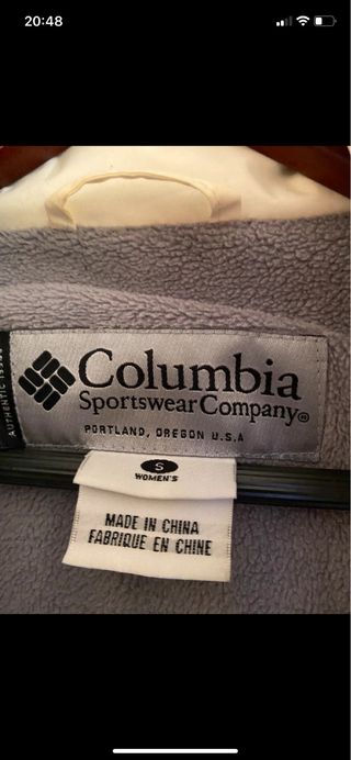 Chaqueta Columbia  frío/nieve mujer.
