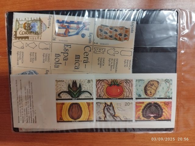 Sellos España, variados,hojas bloques y sueltos.
