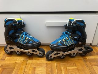Patines Oxelo Fit 5 JR azules 38-41. 

