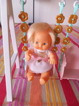 Columpio Barriguitas: Juguete vintage